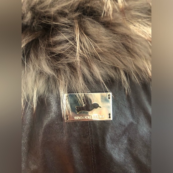 Waggon Paris  Boho Luxury 100% Fox Fur Leather Gillette Vest EU Sz 38 - Picture 9 of 11